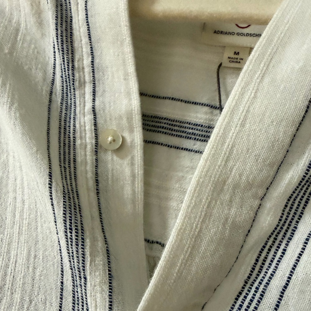 AG Striped Button-Down Shirt - Picture 4 of 6